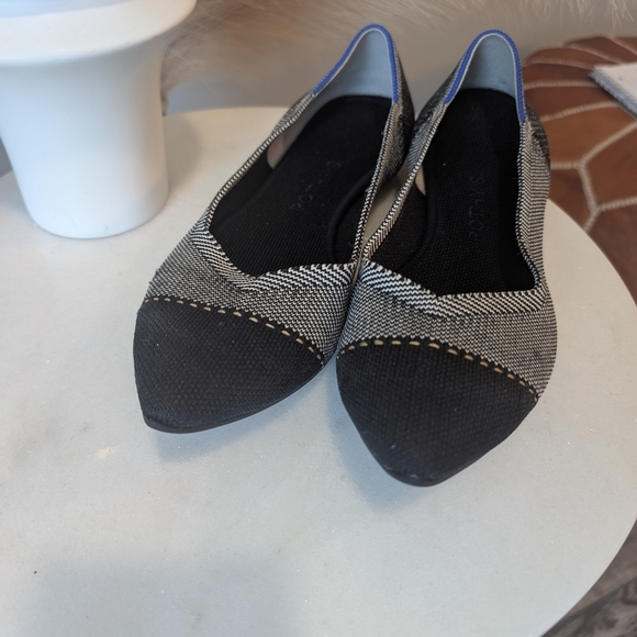 Rothys Black and Gray Women's Flats Sz 9 - Picture 8 of 9